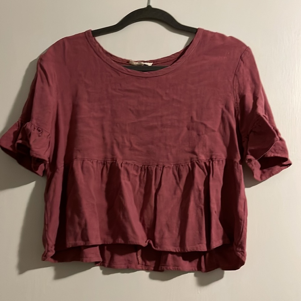 womens peplum top!